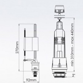 Hakersan Basmalı Rezervuar İç Takım 
