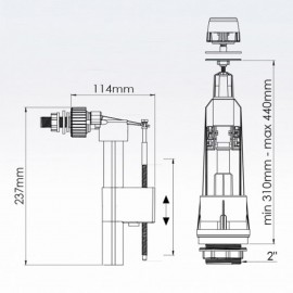 Hakersan Tarabya Rezervuar İç Takım Yandan Girişli
