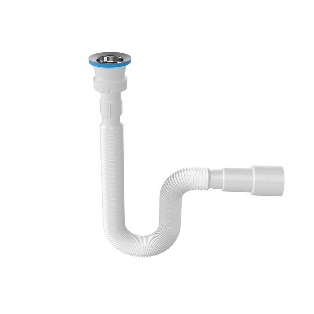 Körüklü Lavabo Sifonu 50Ø Nova