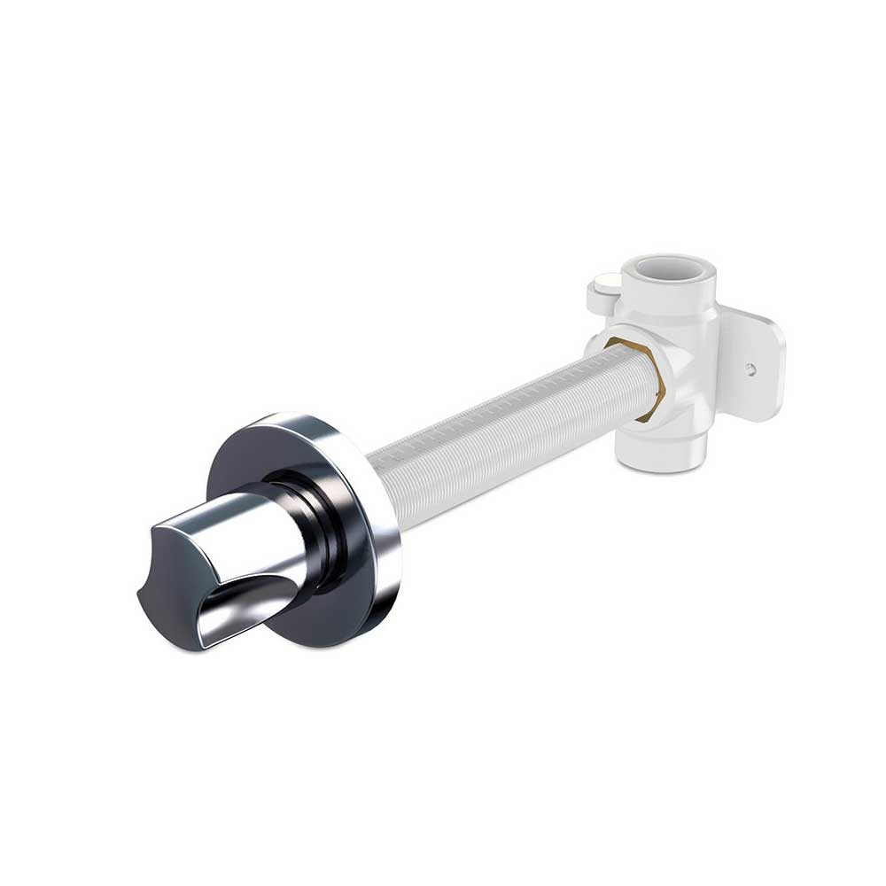 Ankastre Ara Kesme Valf Yuvarlak Başlık