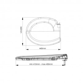 Klozet Kapağı Standart Solo