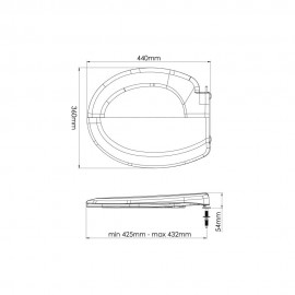 Klozet Kapağı Standart Solo Nova