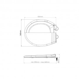Oscar Yavaş Kapanan Klozet Kapak